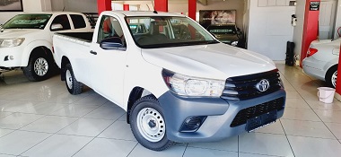 2021 Toyota Hilux 2.4 GD S/C LWB M/T - Excellent Condition, Full Service History, Brand New Tyres, Rubberized Load Bin, Air Conditioning, Airbags, Radio, Electronic Windows, Electronic Mirrors, Central Locking, Alarm System, Roadworthy Certificate.